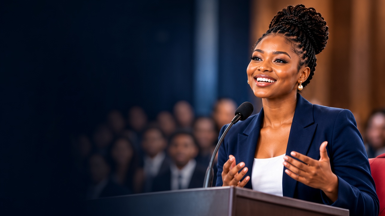 Speaker at The Public Speaking Academy